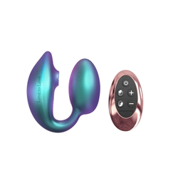 Cтимулятор клитора и зоны G с пультом для пары Love to love WONDERLOVER - IRIDESCENT TURQUOISE