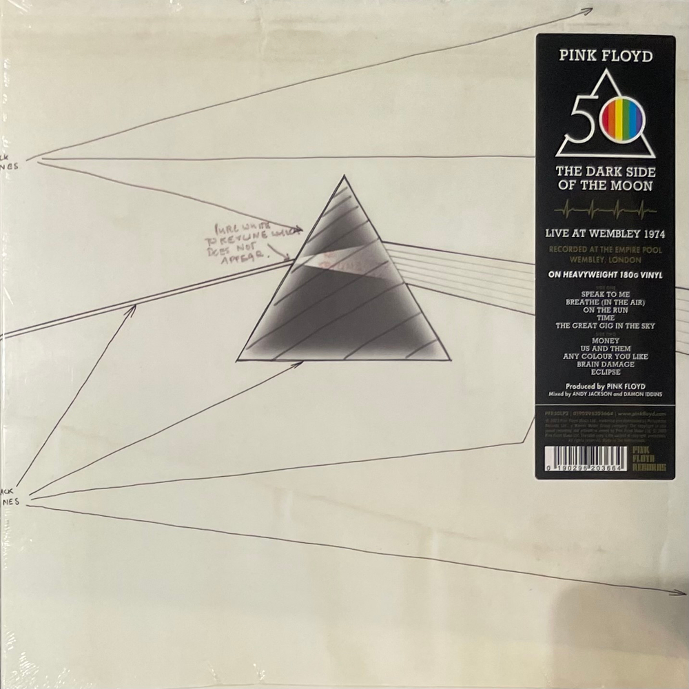 Виниловая пластинка Pink Floyd – The Dark Side Of The Moon (Live At Wembley 1974) LP