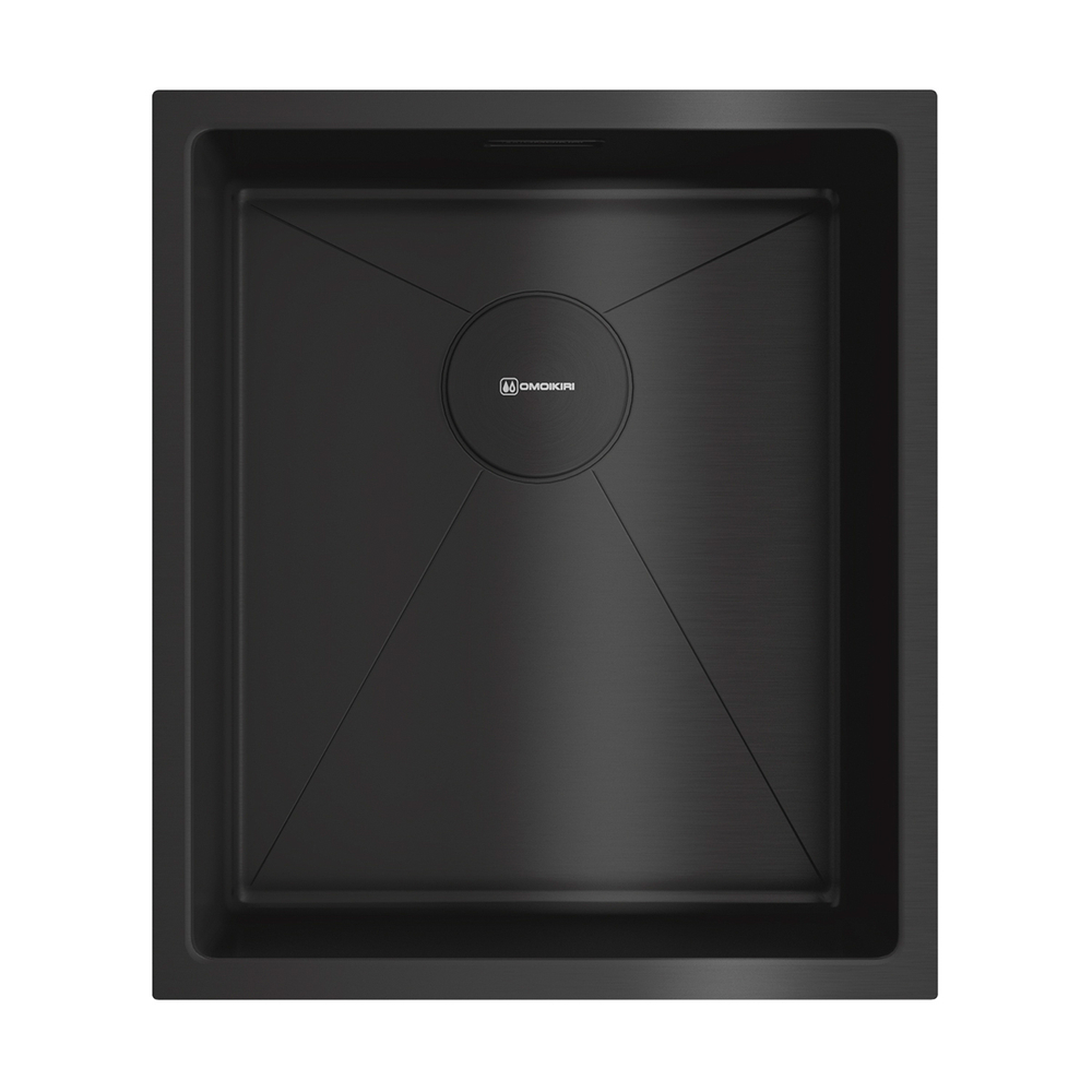 Мойка Omoikiri Taki 38-U/IF-GB нерж. сталь | Графит