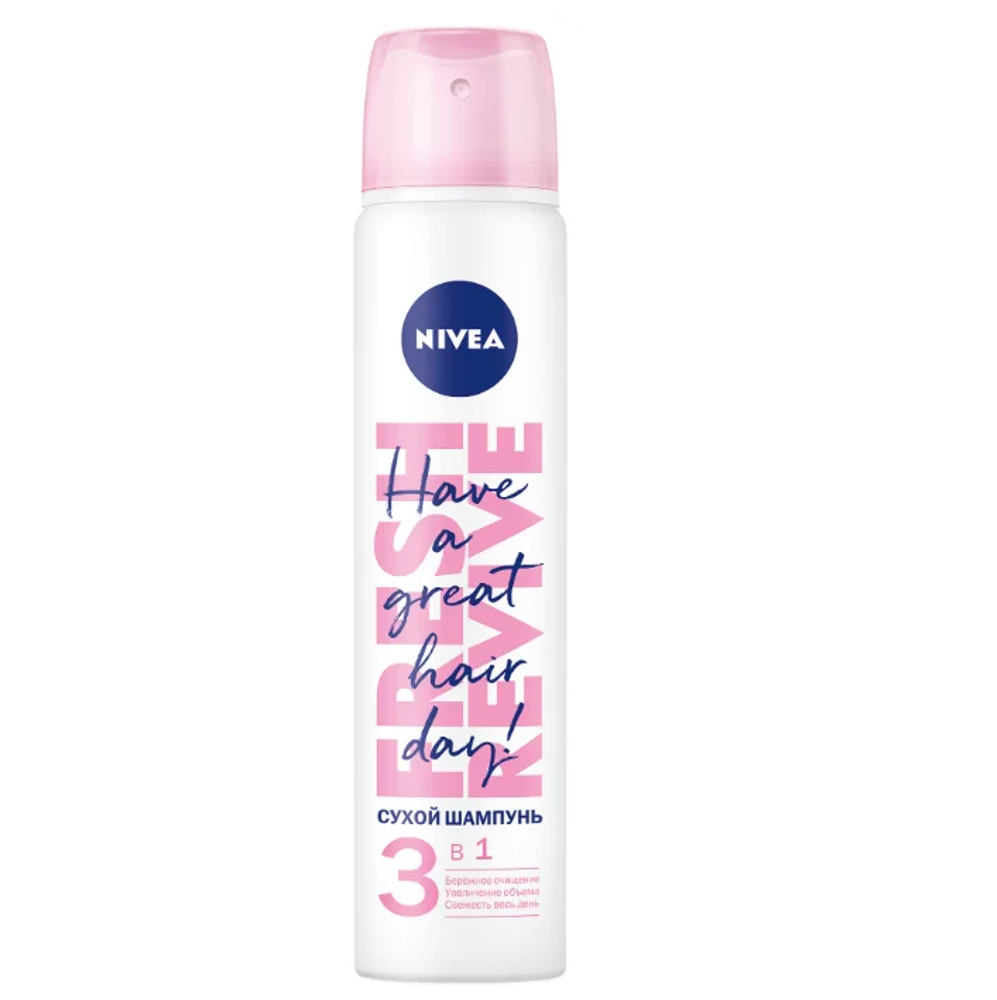 Nivea Шампунь для волос Fresh Revive, сухой, 200 мл