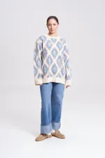 Свитер Idel История молочный