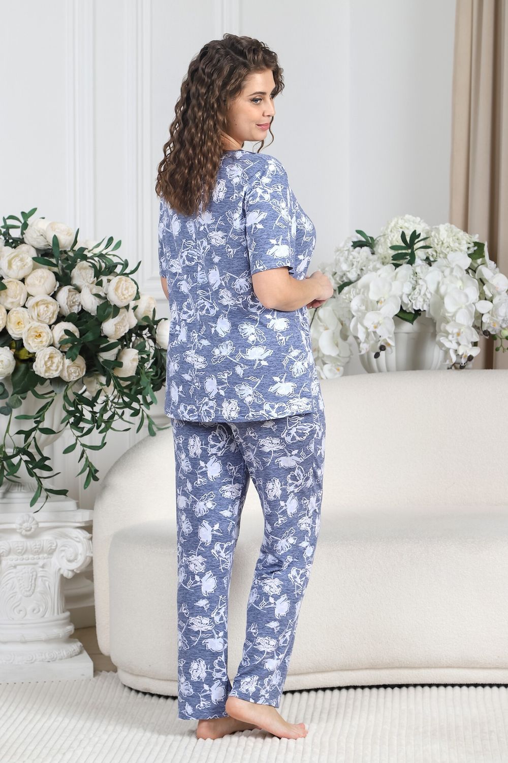 Пижама Фрезия-2 Виотекс ИНДИГО