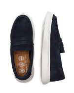 Кожаные мокасины tommy hilfiger hybrid loafer Tommy Hilfiger - темно-синий(FM0FM04440)