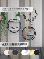 Полка круглая настенная