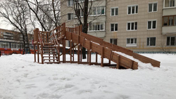 Зимняя горка SWAN 2 (скат 7 м)