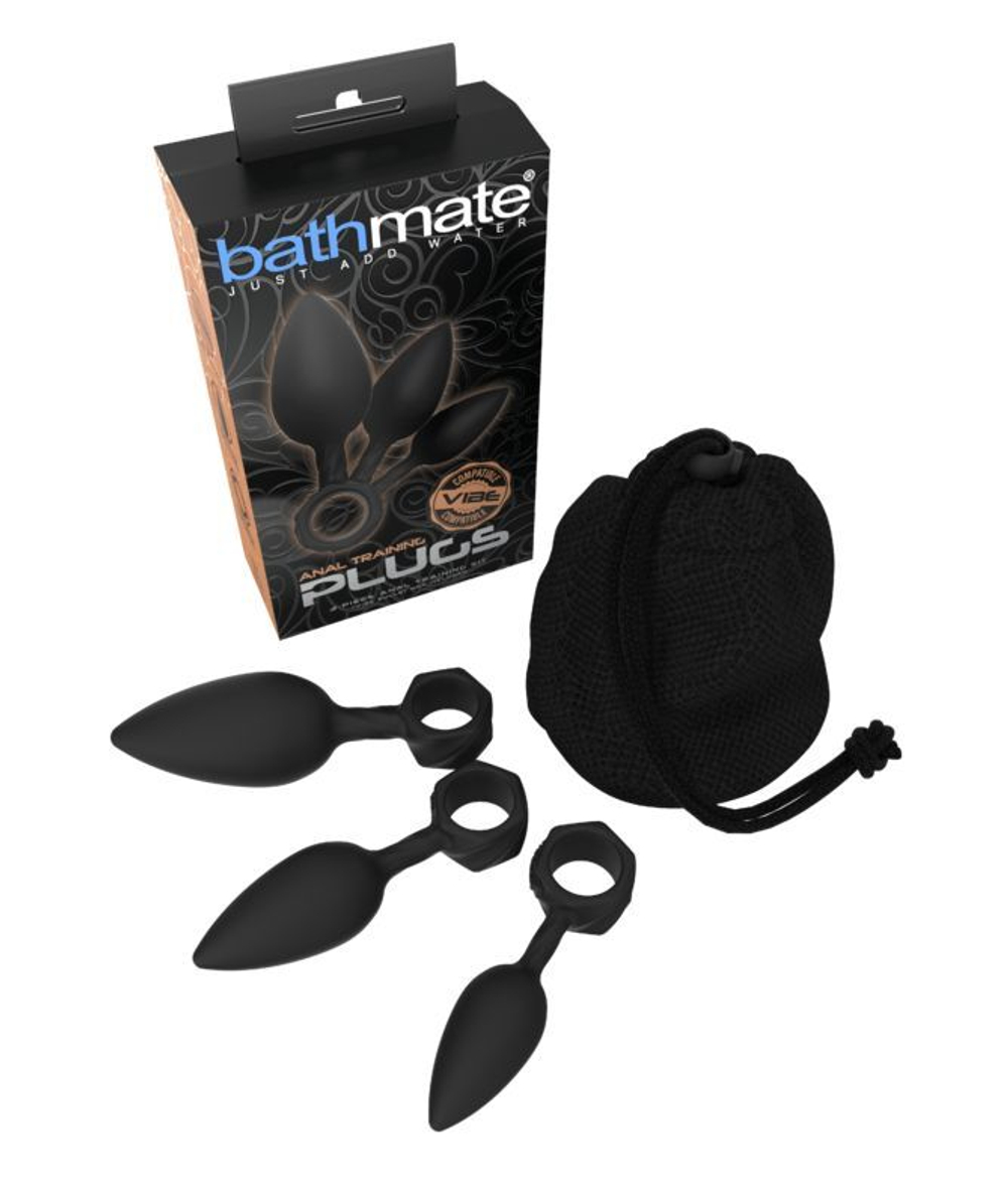 Набор анальных плагов Bathmate Anal Training Plugs