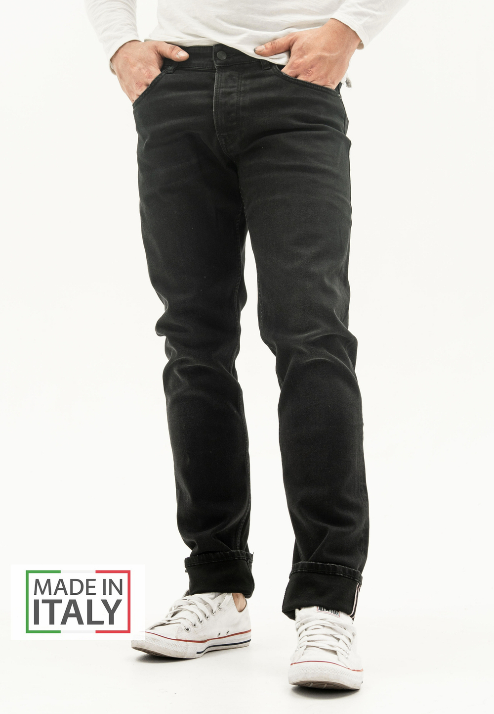 Джинсы The.Nim Standard Morrison Black Selvedge