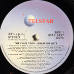 The Four Tops – Their Greatest Hits (Англия 1990г.) Т
