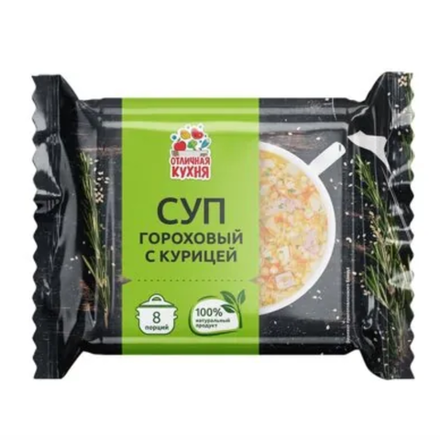 Суп гороховый с курицей Отличная кухня 180 гр
