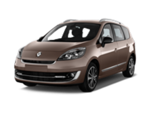 Багажники на Renault Scenic III 2009-2016 на рейлинги