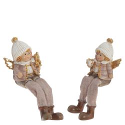 GAEM Фигурка декоративная "Ангел", L6 W4,5 H14 см, 2в.