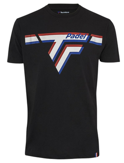 Теннисная футболка Tecnifibre Padel Tee - Black