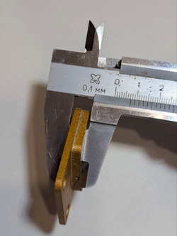 Колодки тормозные дисковые для питбайка задние, для скутеров