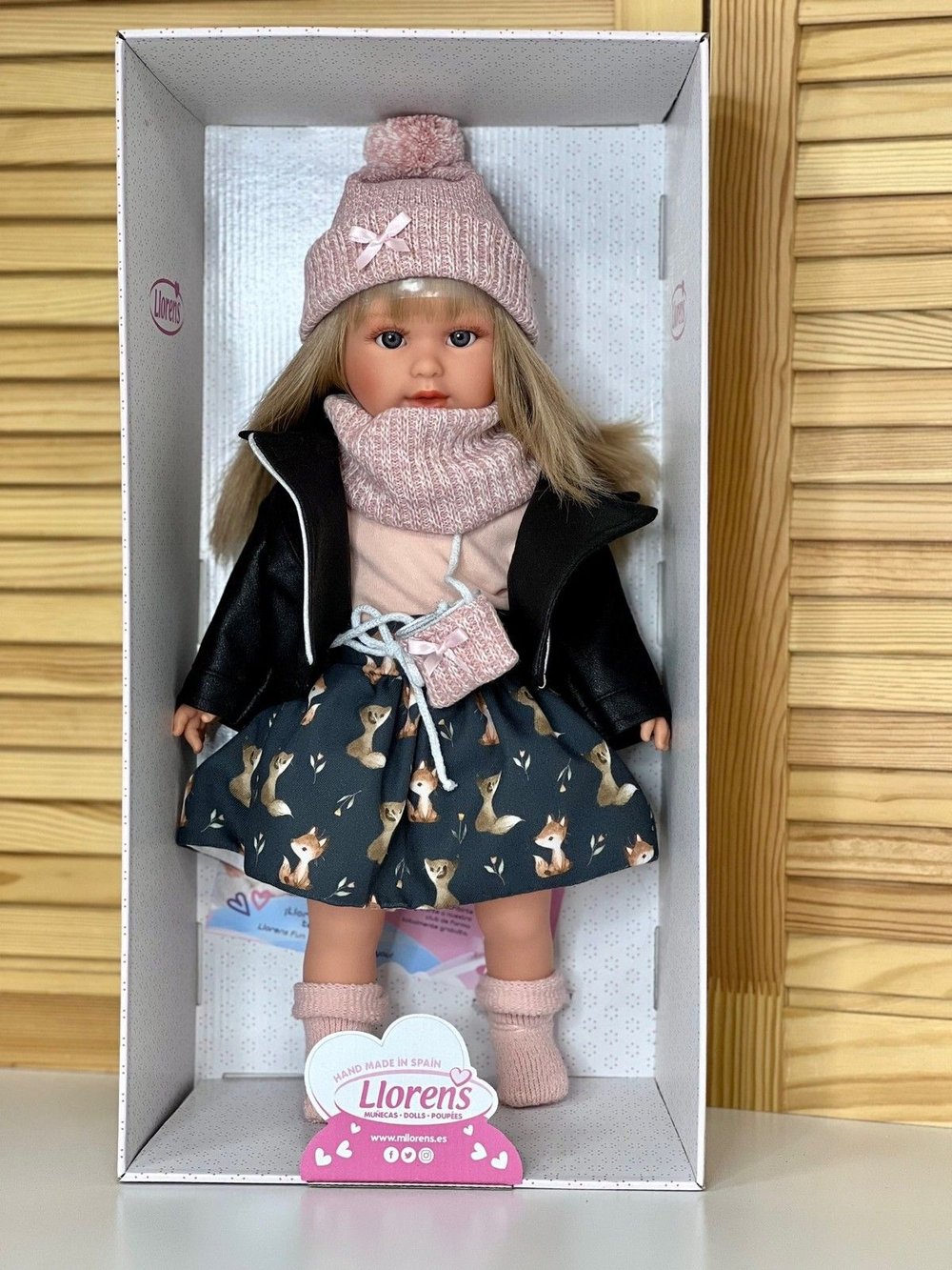 Кукла Llorens мягконабивная 35см Carla (54040)