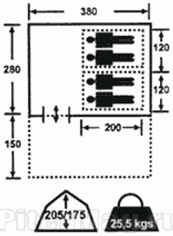 Палатка Warta Odra 4