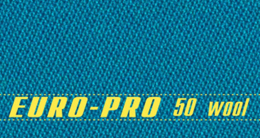 Сукно Euro Pro 50 ш1.98м Electric Blue