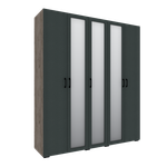 Шкаф с 3 ящиками внутри с зеркалом Бруклин 200Ш