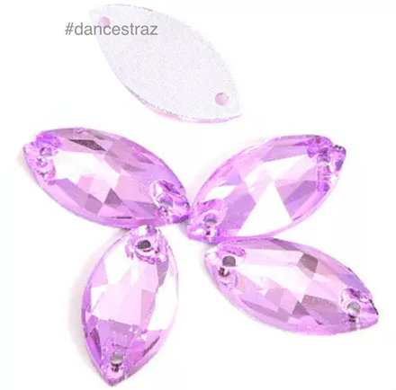 Стразы пришивные, Horse Eye, Tanzanite, A3-P06, 9*18mm, (36 ea/pkg), A3 (F2)