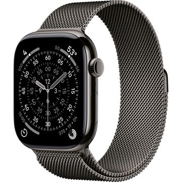 Умные часы Apple Watch Series 11 42 мм Titanium Milanese Loop