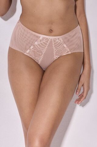 Телесные трусики с высокой линией талии Beverly (Размер: 38) (Цвет: телесный)