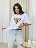 Футболка оверсайз с принтом длинная2