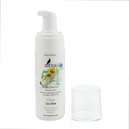 Пенка для умывания Sativa №54 (165мл)