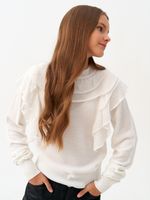 Джемпер для девочки AT1272 белый