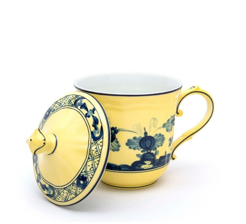 Кружка с крышкой Oriente Italiano Porpora (400 мл)