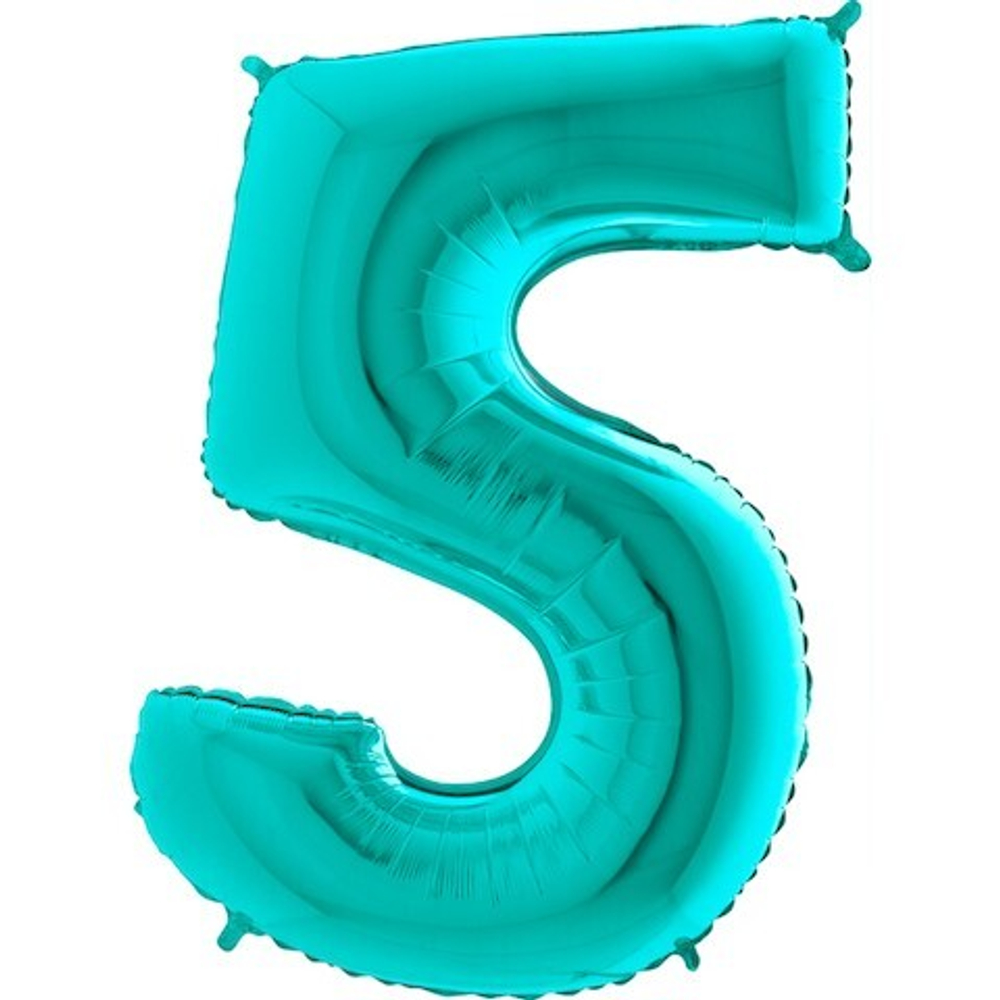 Цифра "5" (цвет на выбор) 1 шт