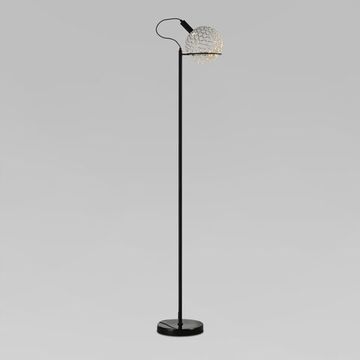 Напольный светодиодный светильник с металлическим плафоном LED 6W 3000K 80492/1 чёрный Gemini Eurosvet