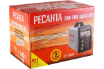 Сварочный инверторный аппарат Ресанта САИ-200АД АС/DC 65/98