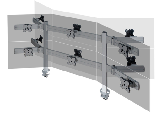 Крепление для монитора настольное ErgoFount TBBS-1200WG