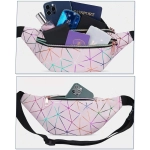 Сумка на пояс «Harizma», цвет пудровый, 31*12 см