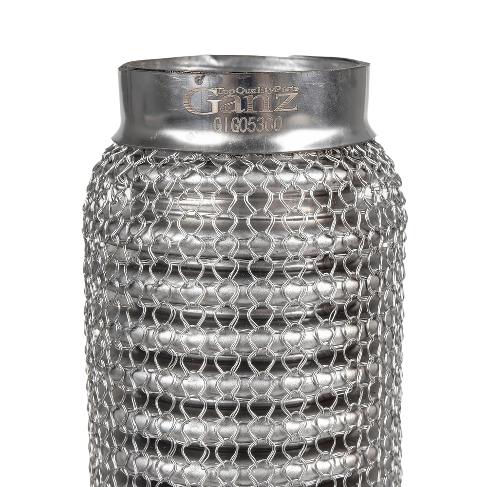 Компенсатор (гофра) выхлопной системы 3х-слойная WIRE MESH 45x260 UNIVERSAL D=45mm L=260mm GANZ GIG05300