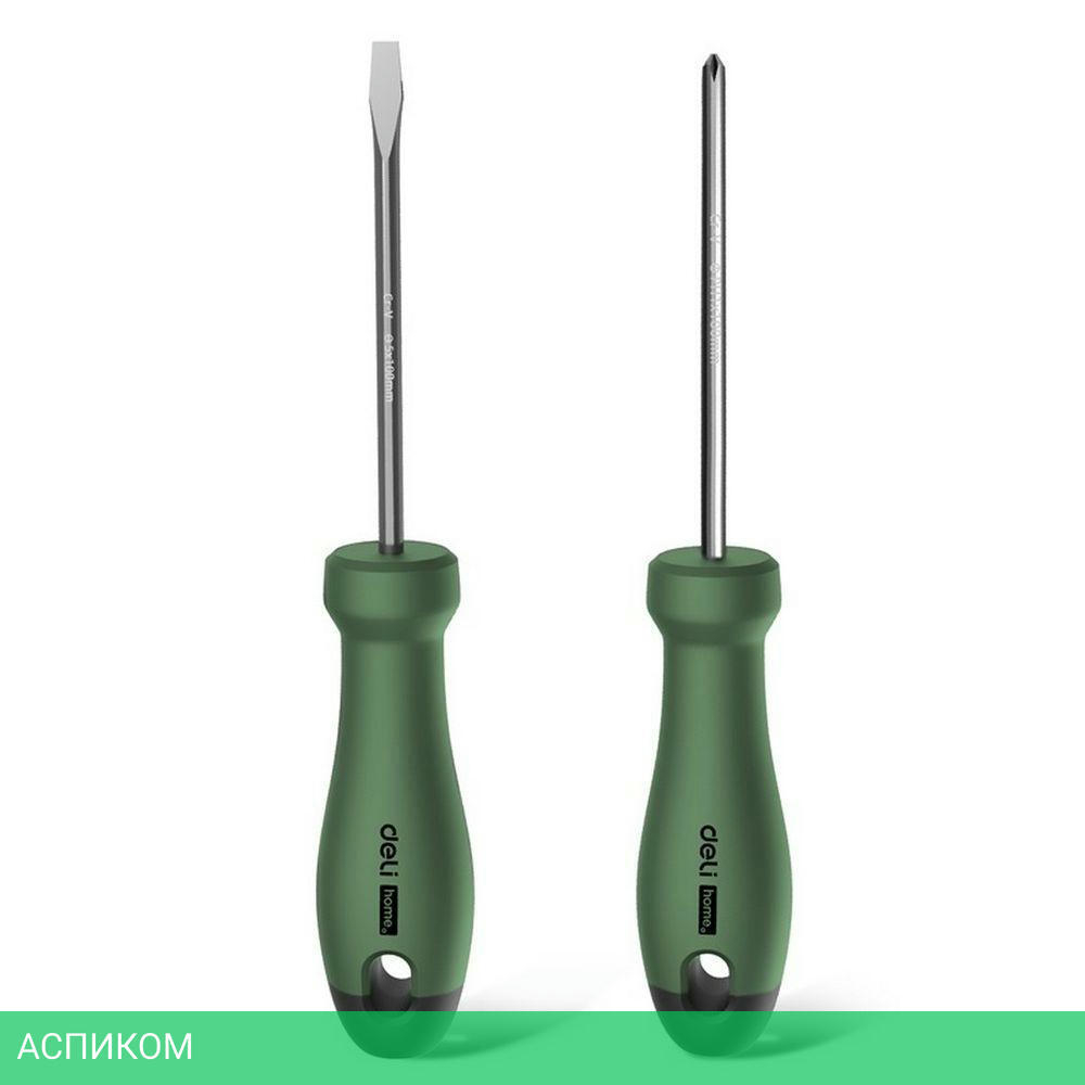 Набор отверток Deli HT1002L