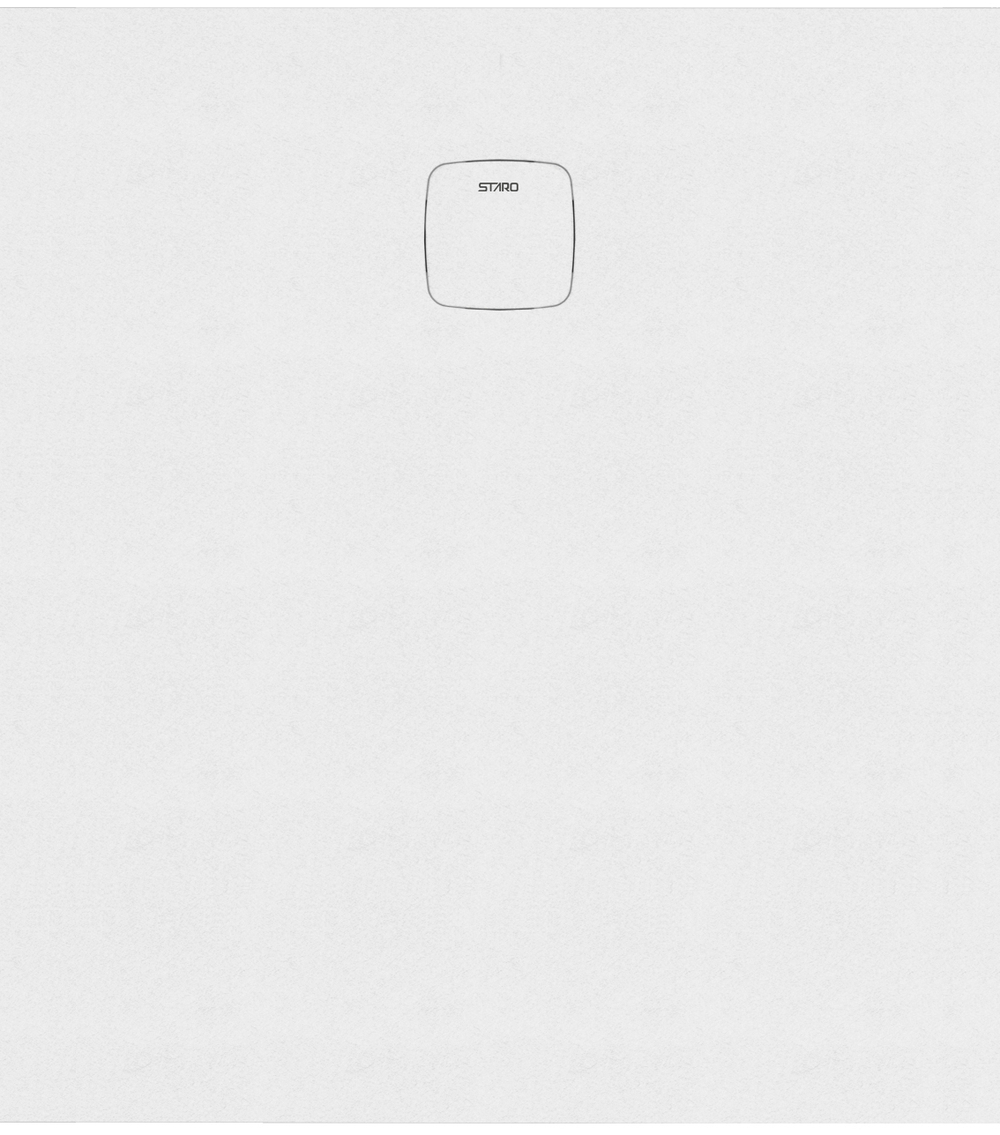 Душевой поддон COSMO 100х80х3 сm White Matt