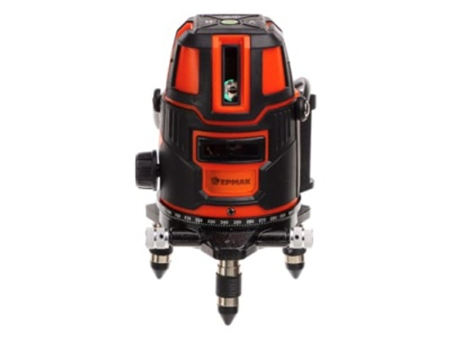 Уровень лазерный ЕРМАК 3 луча 15м 2400мАч защитные очки зарядное устройство кейс