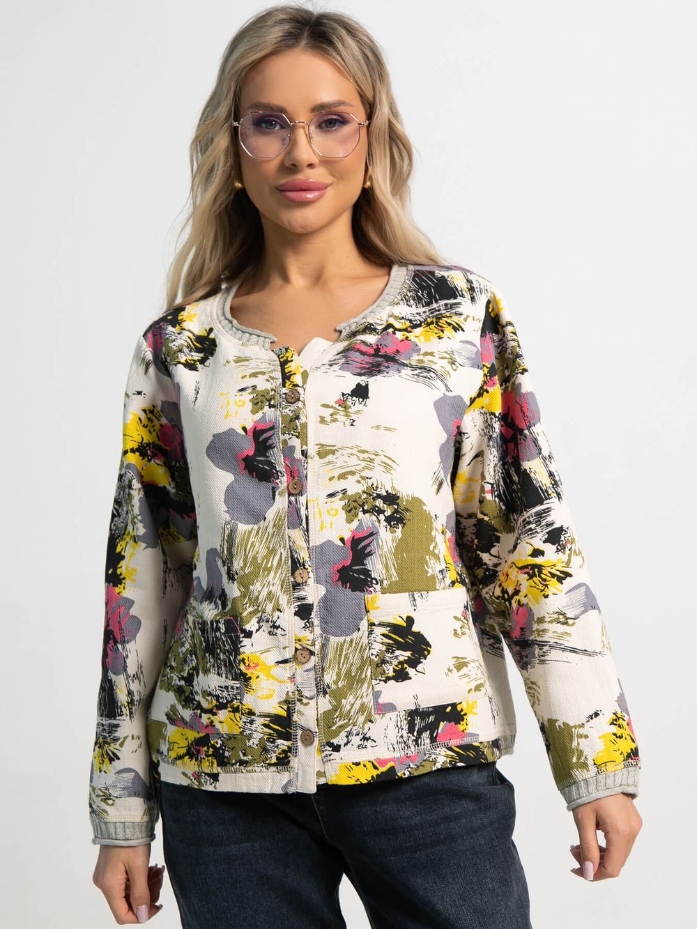 Блуза Летняя свежесть (бежевая) Б15562-18М LT Collection