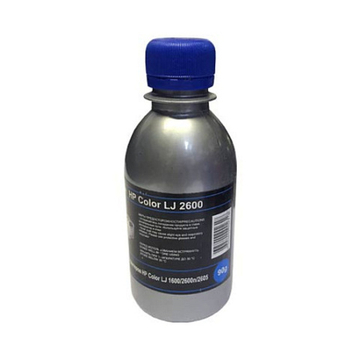 Тонер для HP Color LJ 1600/2600n/2605 (90гр, голубой, Polyester, TMC2600, IMEX) Silver ATM
