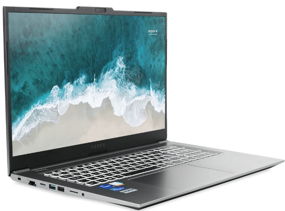 Ноутбук  Nerpa Caspica I552-17 17.3 ", Core i5, 64 Гб RAM, 512 Гб SSD, Iris Xe Graphics, Серый