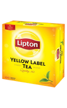 Чай черный Lipton Yellow label в пакетиках, 100 шт x 2 уп