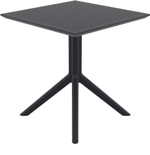 Стол пластиковый Siesta Contract Sky Table 70, черный