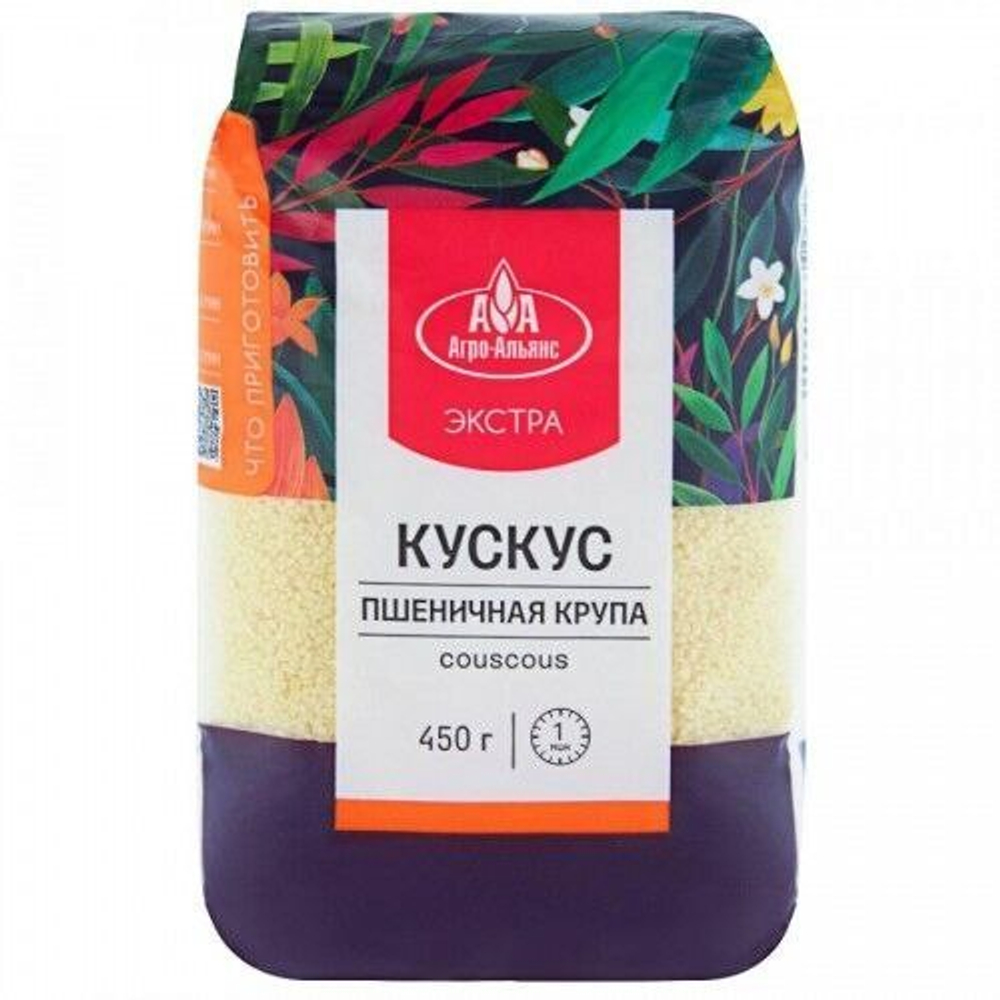 Кускус Пшеничная крупа Экстра, Агро-Альянс 400 г.