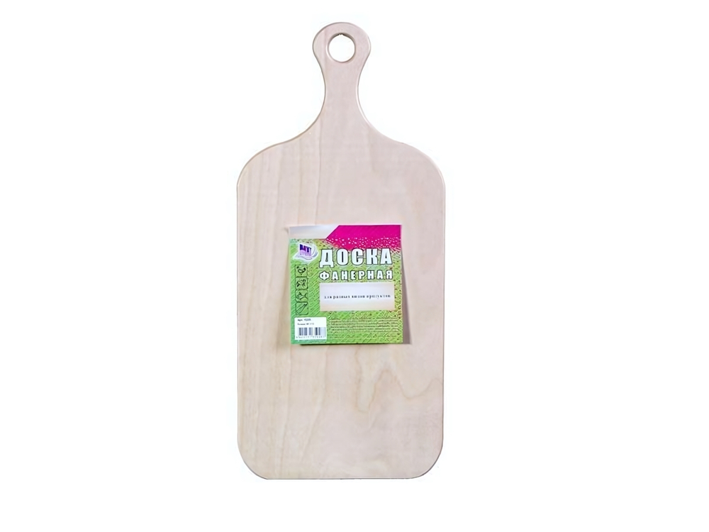 Доска разделочная фанера 21*41см