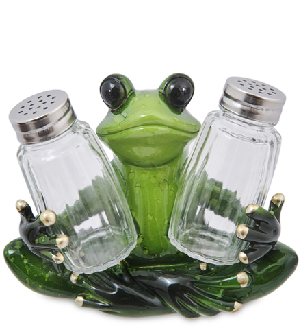 GAEM Art MN-379 Набор соль-перец «Лягушка»
