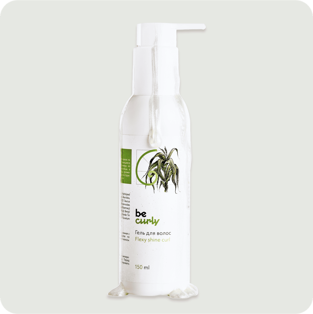 Гель со средней фиксацией Flexy shine curl с блёстками и ароматом лимонада, фото 2