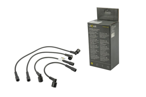 Провода зажигания высоковольтные для ВАЗ 2111 8 клапанов 1,5 силиконовые Lecar