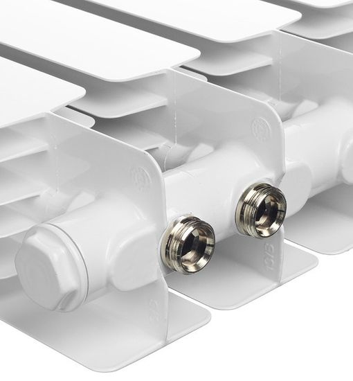 Радиатор Rifar Base Ventil 350 - 8 секций подключение нижнее (правое)