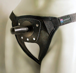 Универсальные страпон-трусики Vac-U-Lock с креплением (Цвет: черный)