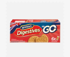 Печенье McVitie’s Digestive из цельнозерновых злаков 176,4 г